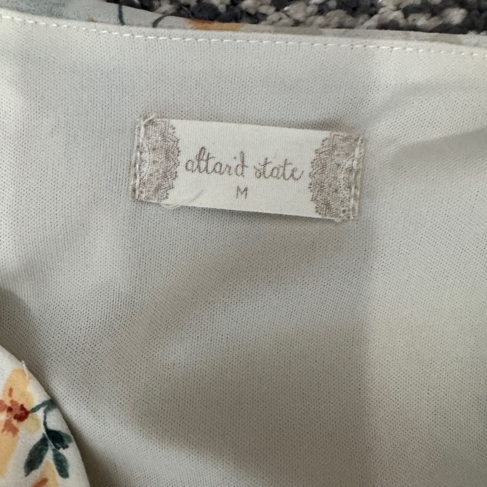 Altar’d State Floral Ruffle Maxi Dress - Picture 2 of 2